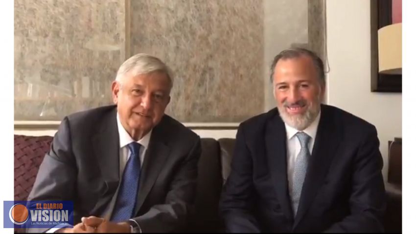 López Obrador y Meade se reúnen esta mañana; AMLO lo elogia 