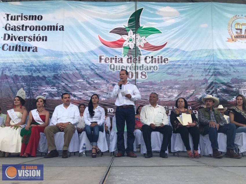 Feria del Chile, cultura y tradición gastronómica de Michoacán: Sedrua