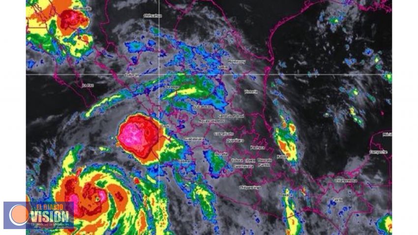 Lluvias fuertes por paso de “Ileana” y “John”; PC en alerta