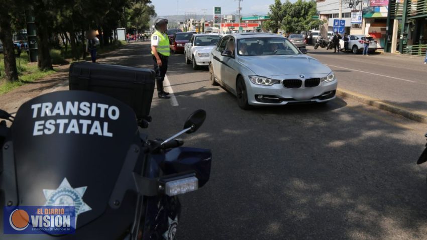 Libera SSP vialidad en salida a Pátzcuaro