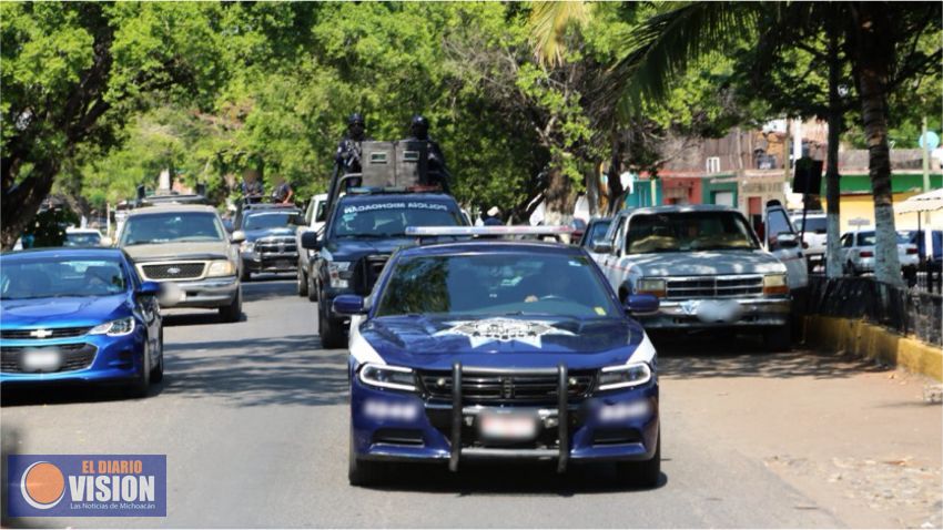 Firme, estrategia de seguridad en Michoacán: SSP