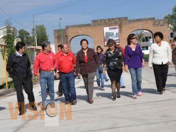 Rocío Pineda inaugura repavimentación de calle Capitán Mariano Anzures  