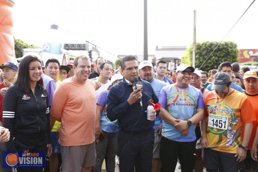 Gobierno del Estado fomenta y apoya al deporte: Silvano Aureoles