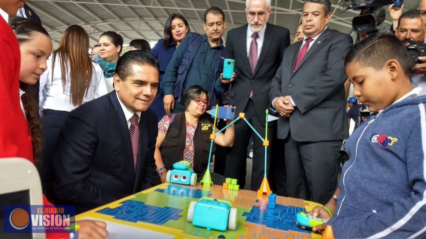 Inaugura Silvano Aureoles Ciclo Escolar 2018-2019 en Michoacán