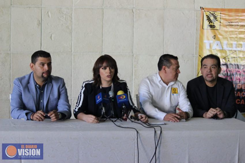 La primer herramienta de la refundación del PRD es la reconstrucción del tejido social: Fany