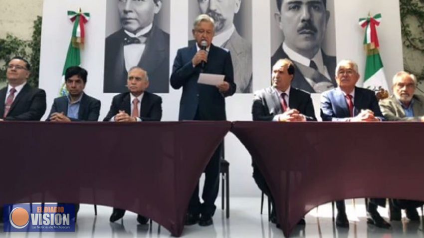 Definido equipo del Presidente electo, Andrés Manuel López Obrador