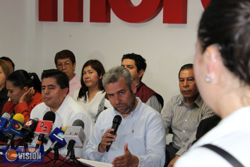 Recuperaremos diputaciones desde las instancias federales: Ramírez Bedolla 