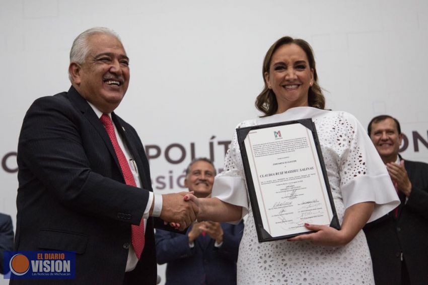 El Consejo Político Nacional elige a Claudia Ruiz Massieu como Presidenta del CEN del PRI