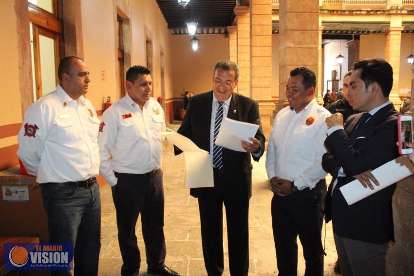 Ley de bomberos lista para ser votada: Wilfrido Lázaro
