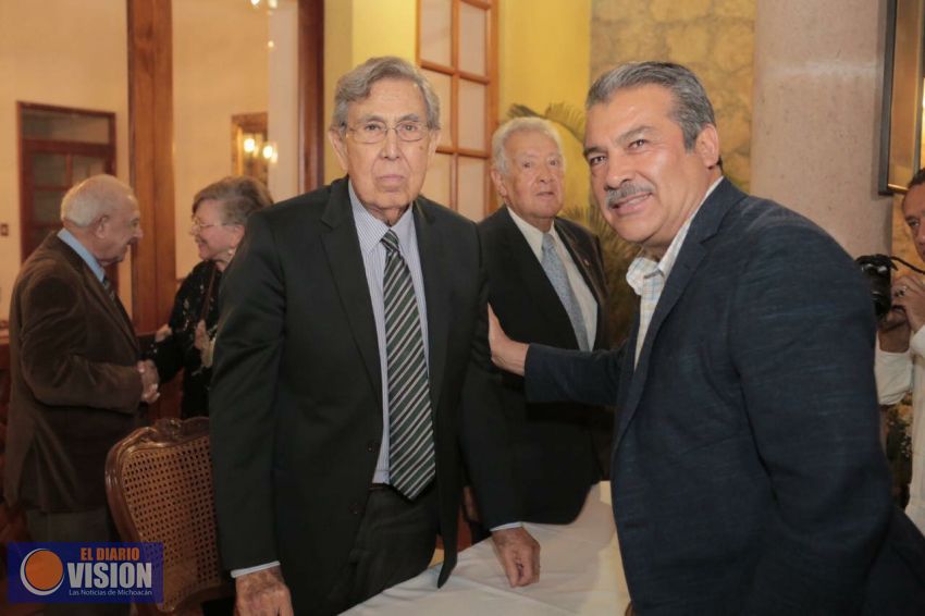 Se reunieron Raúl Morón y el Ingeniero Cuauhtémoc Cárdenas  