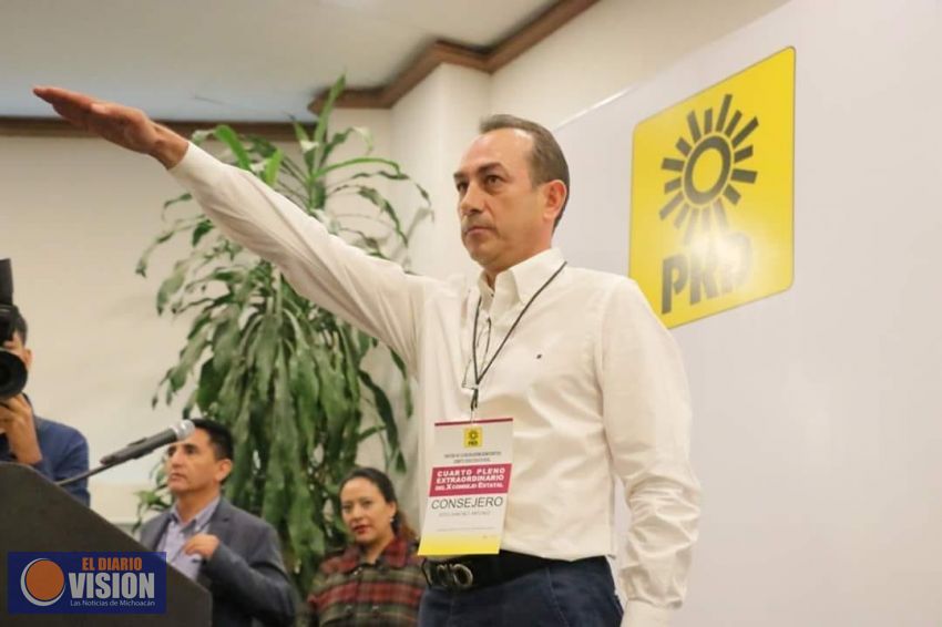 Toño Soto, presidente interino del CEE del PRD 