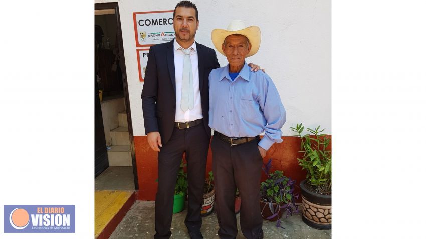 Adrián Melgoza edil de Erongarícuaro, fija postura a cerca de la dirigencia estatal del PRI 