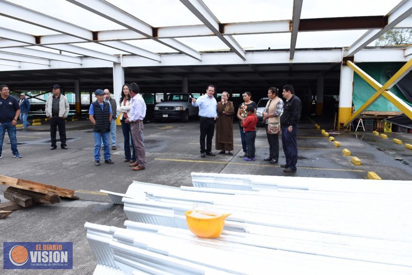 En septiembre, lista remodelación del Centro de Abasto Popular de la antigua Feria