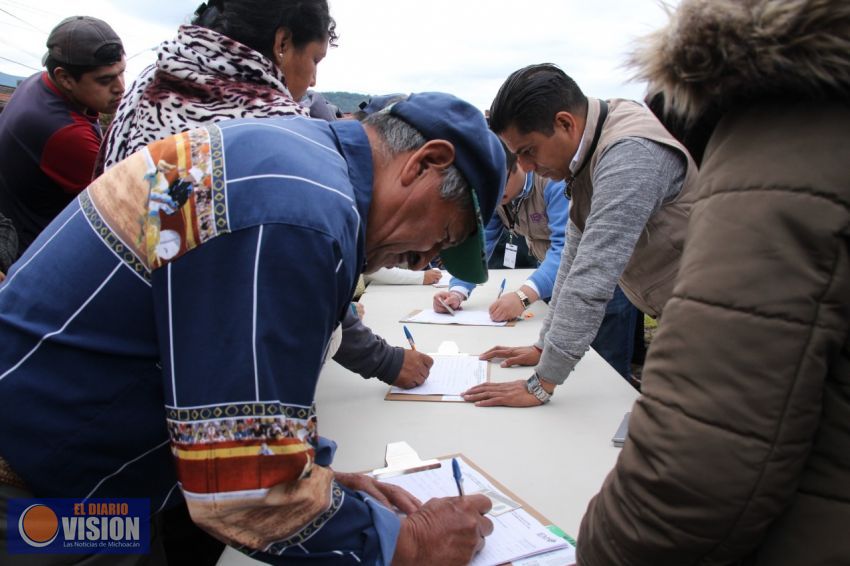 IEM realiza consulta ciudadana en Nahuatzen