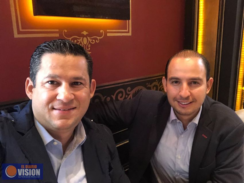 Gobernador electo de Guanajuato expresa su respaldo a Marko Cortés para dirigir PAN 
