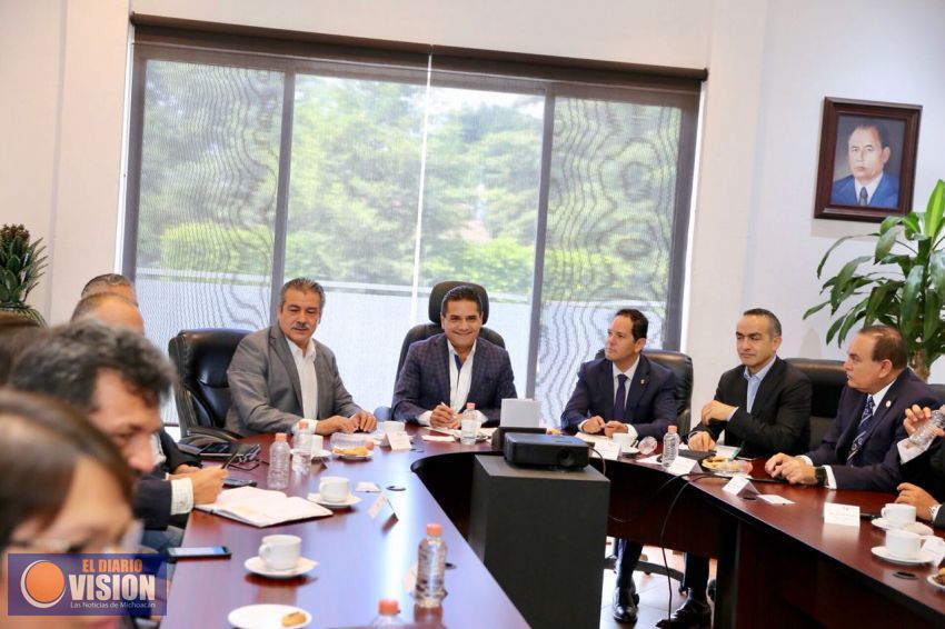 Silvano Aureoles y Raúl Morón acuerdan plena coordinación para trabajar