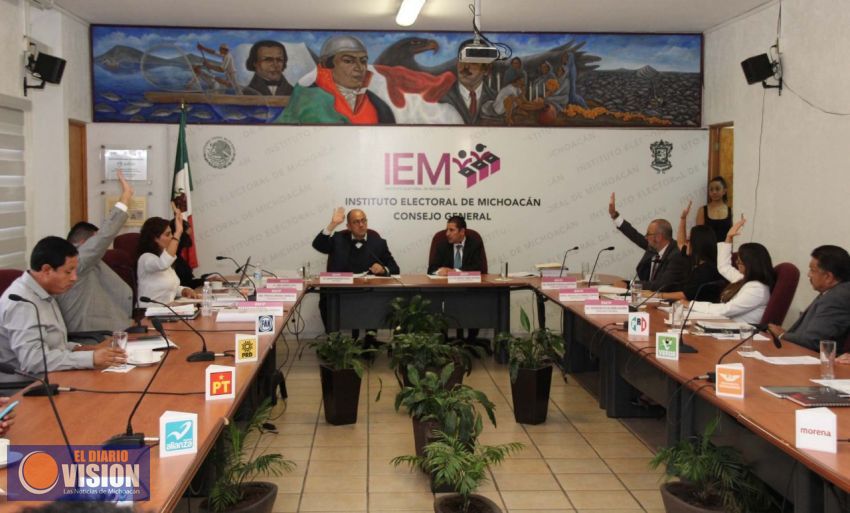 Aprueba IEM modificaciones en asignación de diputaciones plurinominales