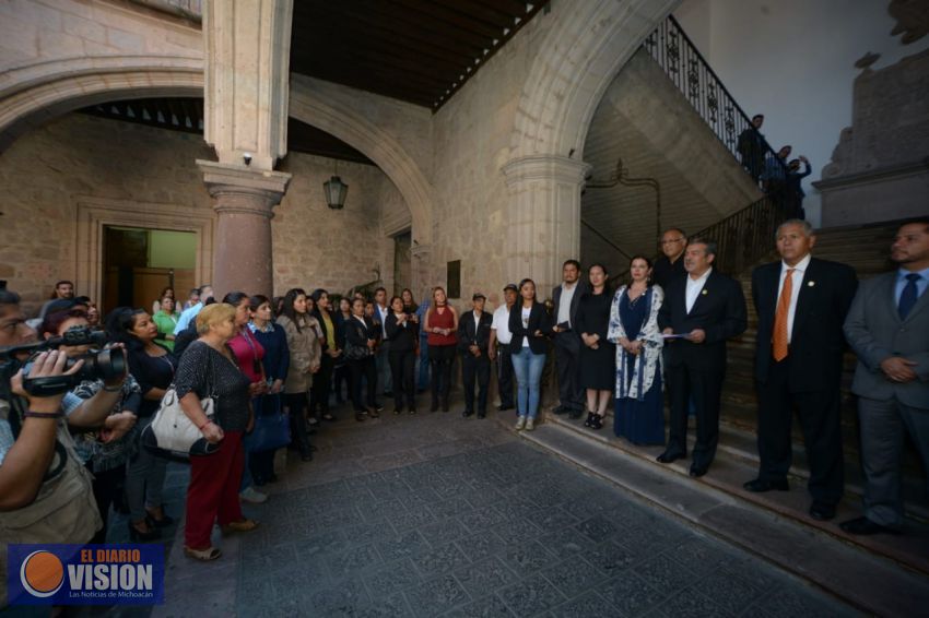 Se reúne Raúl Morón con trabajadores del Ayuntamiento