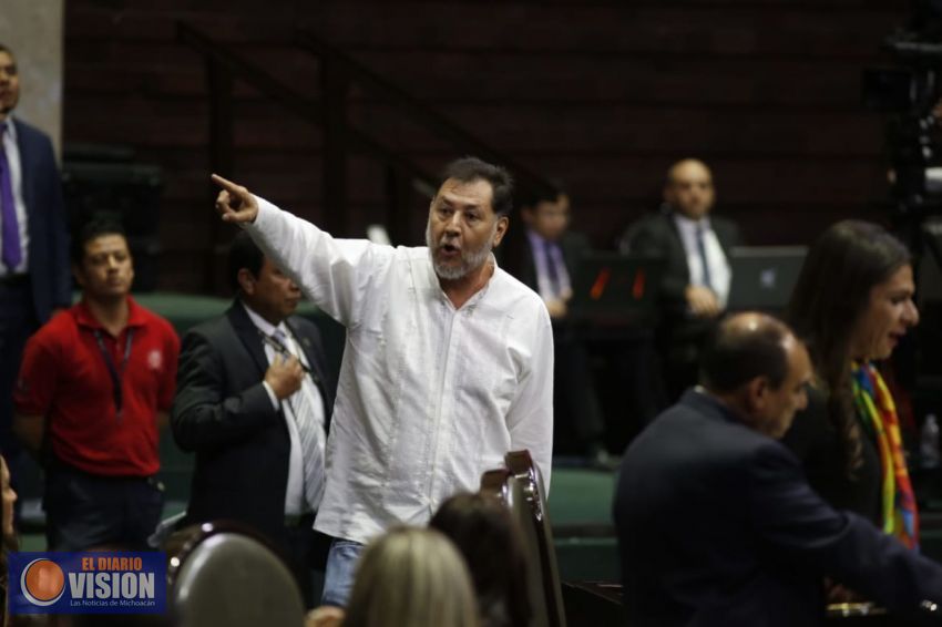 Otro numerito de Fernández Noroña