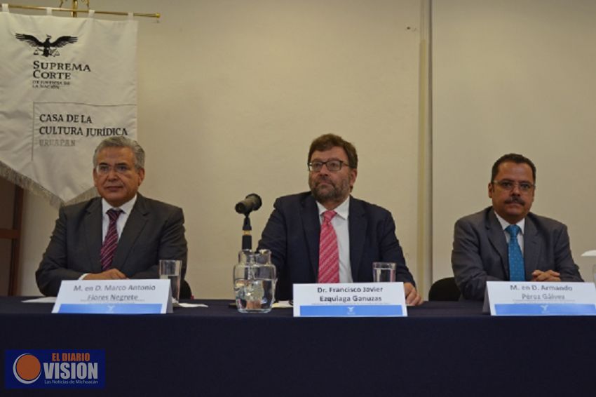  En Uruapan imparten conferencia “Modelos de juez y derecho de acceso a la justicia”