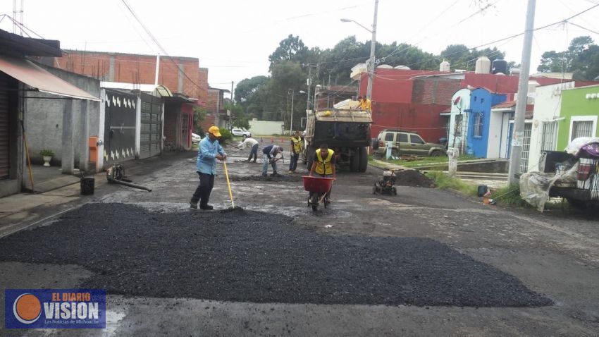 El próximo mes iniciará la pavimentación de la calle Laureles en el fraccionamiento Taximacuaro *Se
