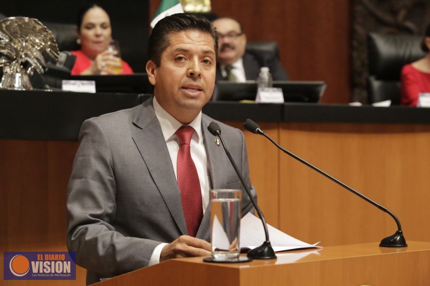 Toño García presenta agenda legislativa del PRD ante el Senado de la República  