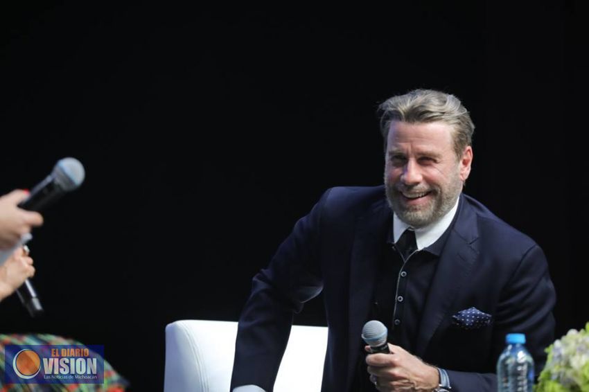 La entrevista con John Travolta, en el evento México, Siglo XXI, edición 2018