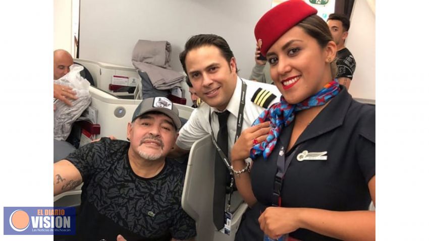 Maradona ya está en México