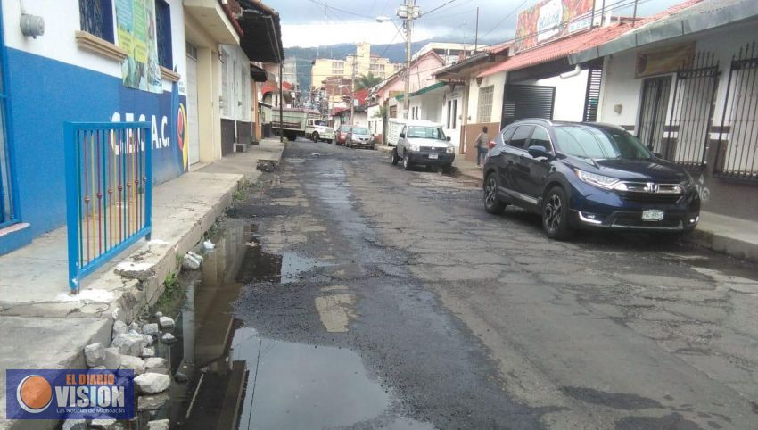 Esta semana inicia la reconstrucción de la calle 20 de Noviembre