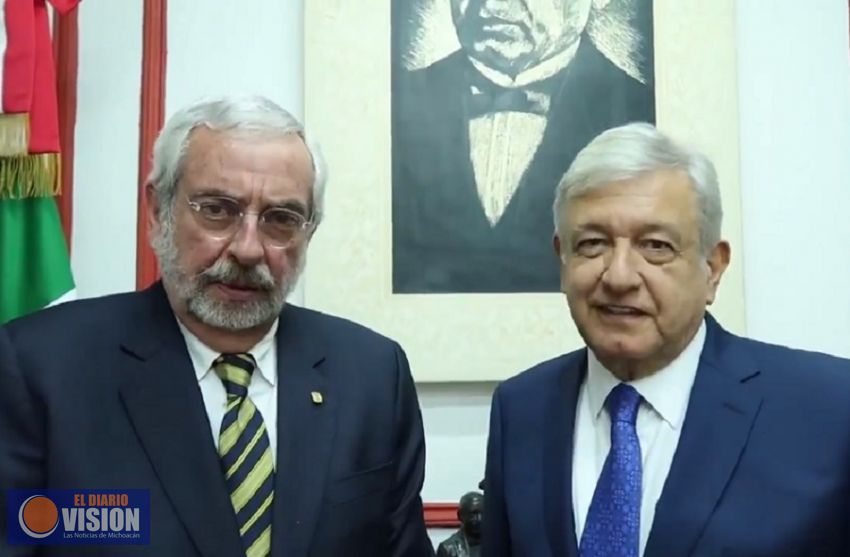 No prosperará ningún intento de desestabilización: AMLO-Graue