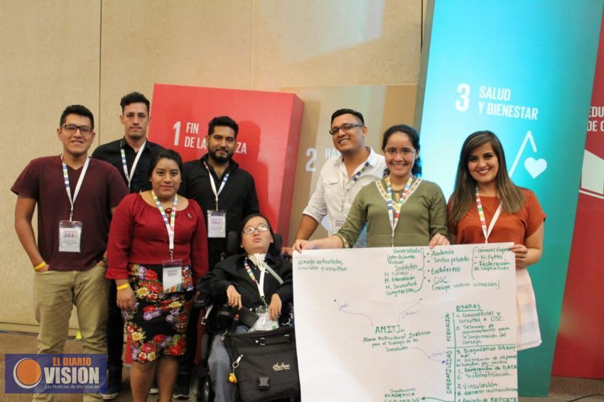 3 jóvenes representan a Michoacán en el encuentro internacional 