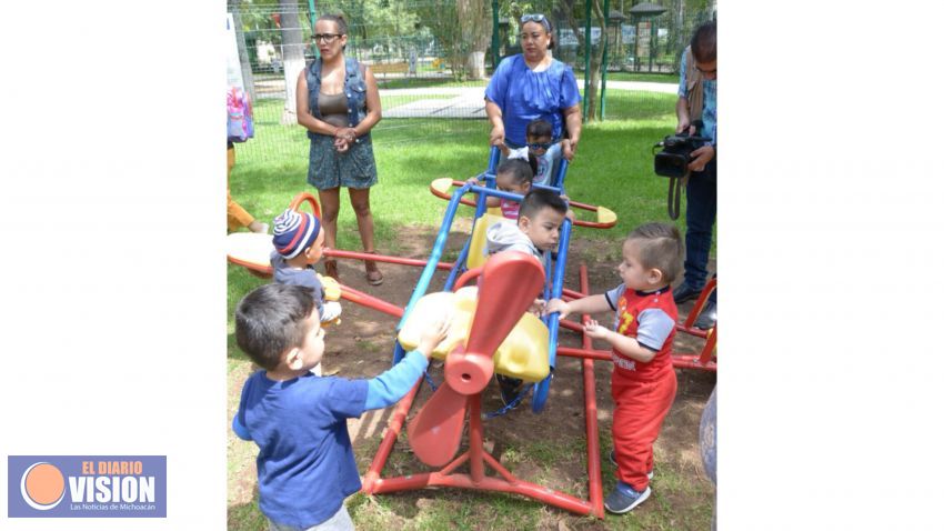 Ludoteca Bosque Cuauhtémoc seguirá dando servicio a miles de niños morelianos