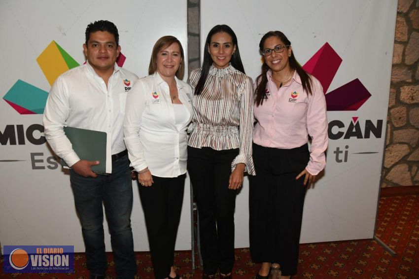 Coordina vínculos de trabajo, DIF Michoacán con sistemas municipales