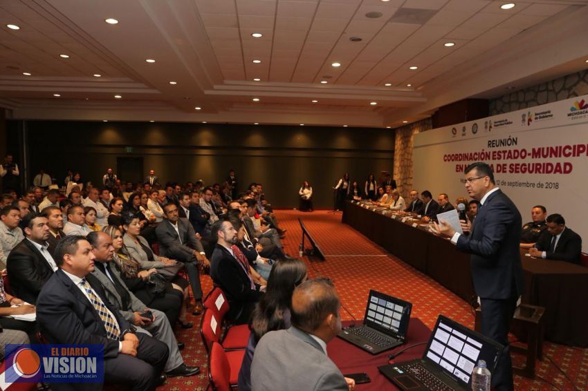Estado y Municipios, por un gran acuerdo en materia de seguridad