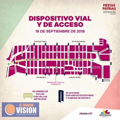 Listo, operativo de vigilancia por Fiestas Patrias