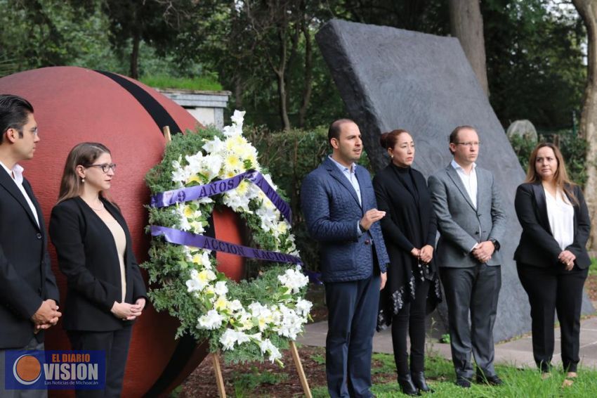Los michoacanos merecemos vivir en paz: Marko Cortés 