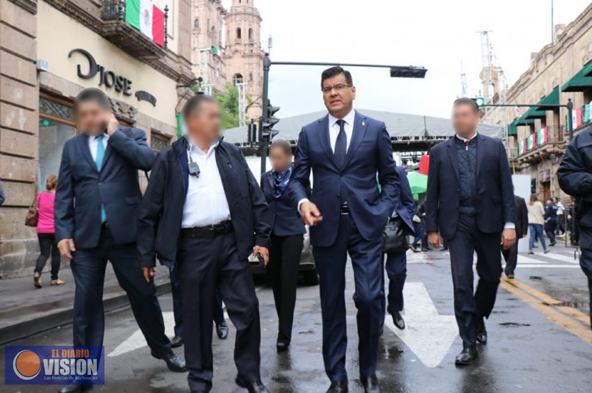 Supervisa SSP operativo en Centro Histórico
