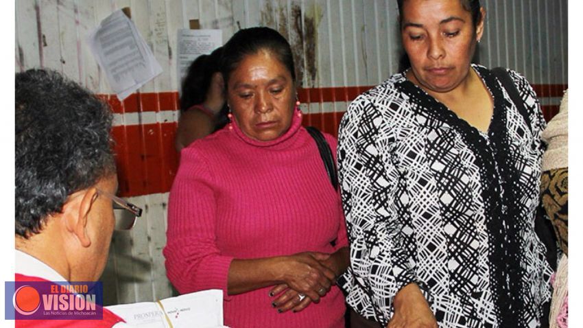 Entregarán apoyos de “Prospera” en Uruapan 