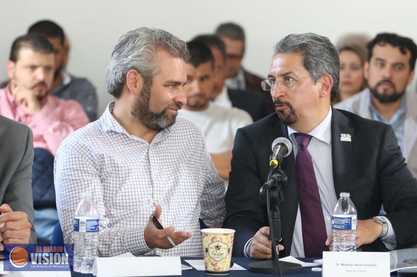 Diputados de Morena y comunidad nicolaita inician agenda conjunta para fortalecer a la UMSNH