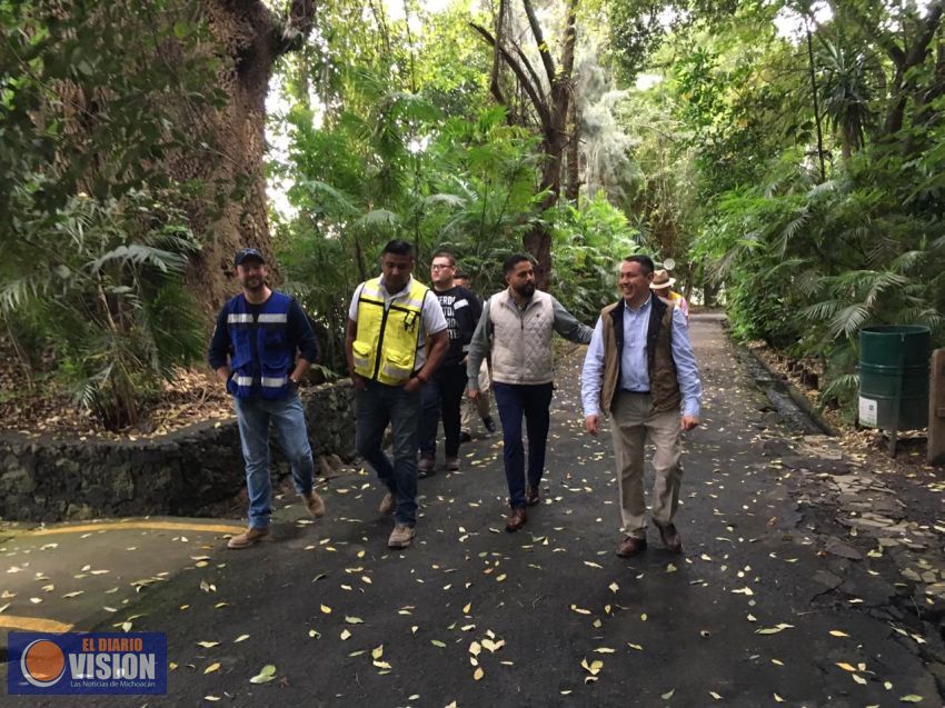 Se reconstruirá la trota pista del Parque Nacional Barranca del Cupatitzio 