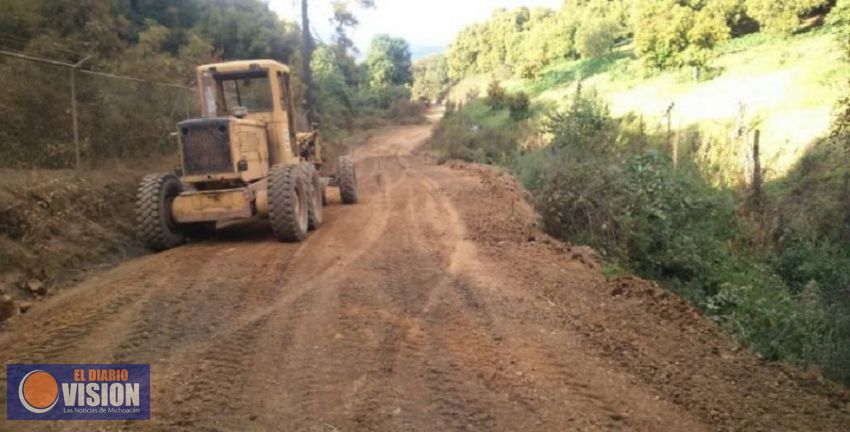 Invierte Sedrua 6.4 mdp en obras rurales en Huetamo