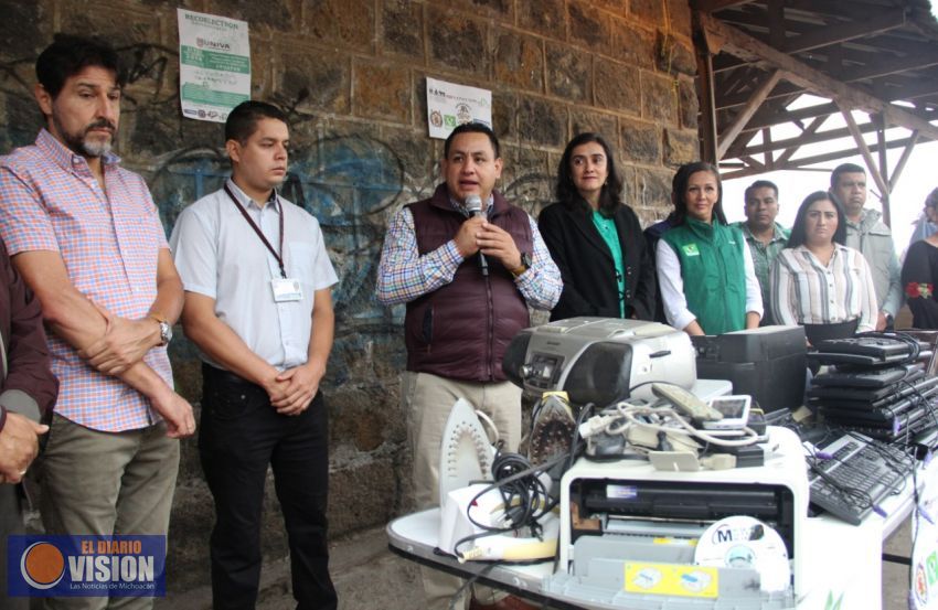 Arrancó el “Primer Recolectrón Universitario” en Uruapan