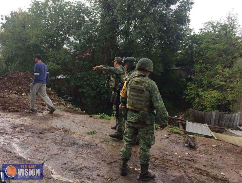 Un muerto 7 desaparecidos por tromba en Peribán