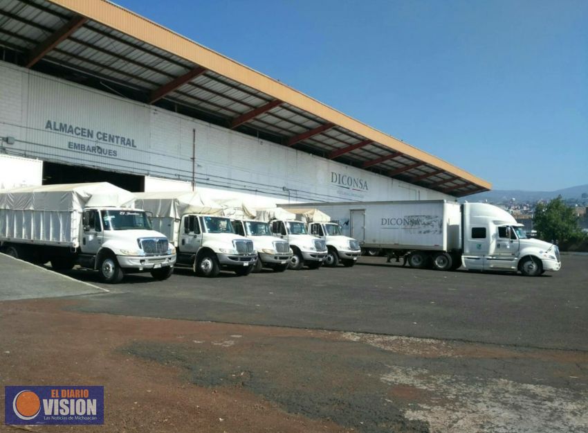 Diconsa Michoacán abastece para 20 días  a comedor comunitario de Peribán 