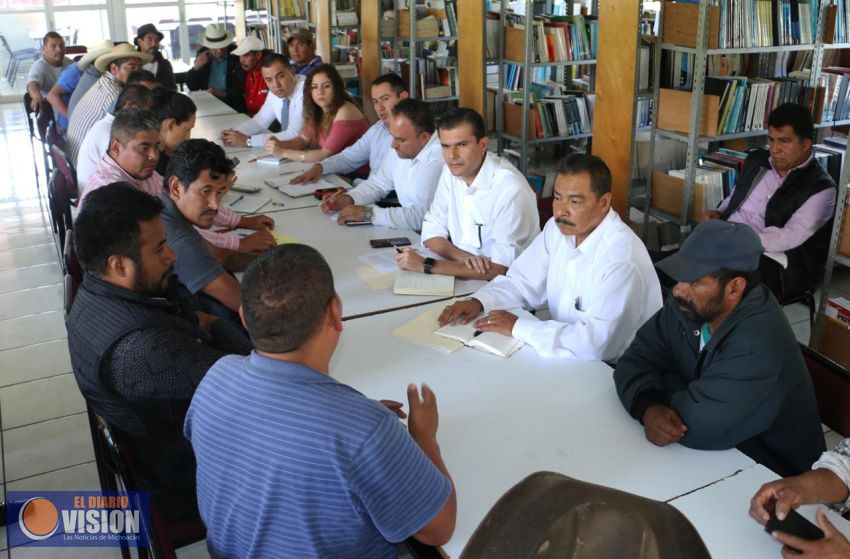Revisan avances y toman acuerdos para dar continuidad al desarrollo de Capacuaro