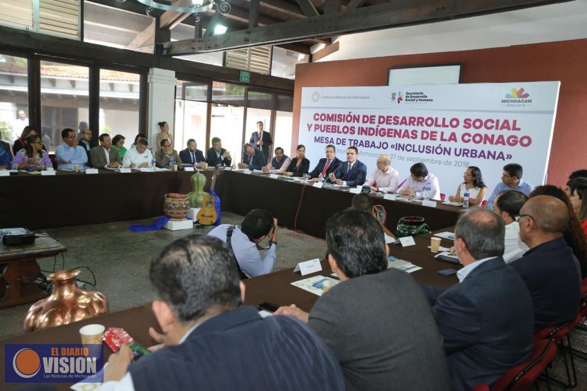 Desarrollo social, eje principal en la agenda de Gobierno: Silvano Aureoles 