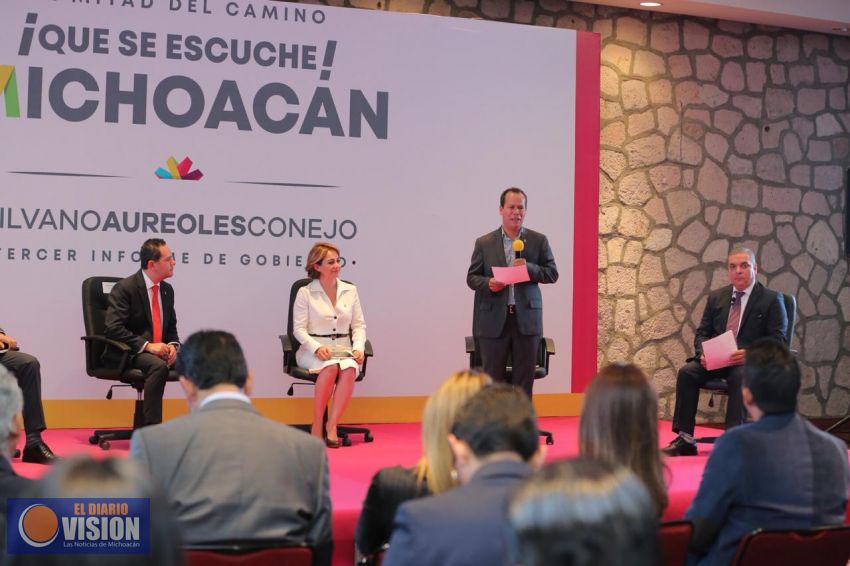 Con informe de avances y retos del Gabinete Económico, finalizan paneles ¡Que se escuche Michoacán!