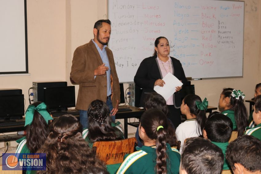 Alumnos de nivel Primaria trabajaron en la 11° Semana Nacional de Educación Financiera en Uruapan 