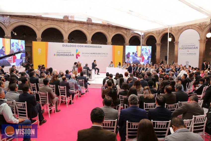 Se deben de fortalecer las instituciones de seguridad: Silvano Aureoles Conejo