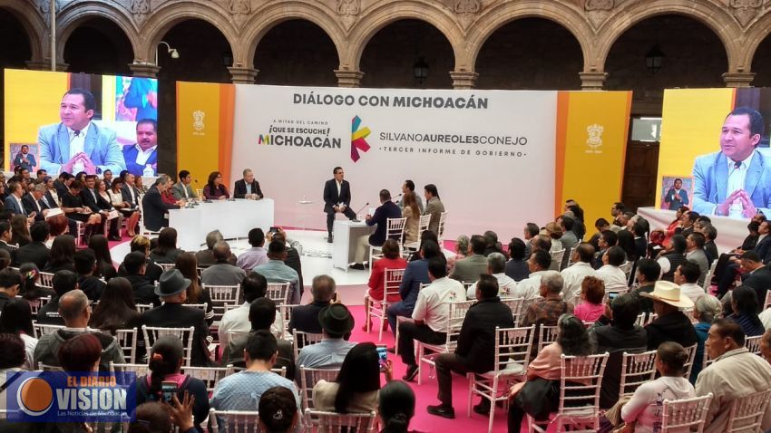 En Michoacán, diálogo por el desarrollo y la transformación: Silvano